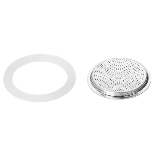 Tescoma Silic. Seal 2 Pcs and Filter, 1 Cup Paloma, Assorted, 0.1 x 0.1 x 0.1 cm