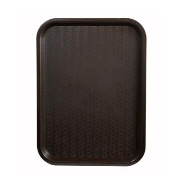 Winco FFT-1216B Fast Food Tray, 12" X 16", Brown - 12 X 16 Fast Food Trays-FFT-1216B