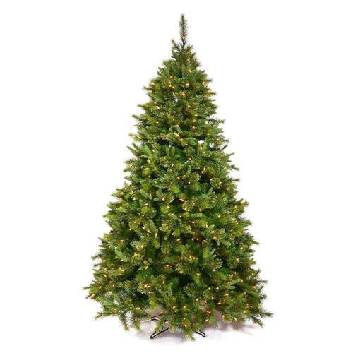 Vickerman 35' Cashmere Pine Artificial Christmas Tree with 100 Multi-colored lights