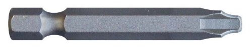 Century Drill & Tool 68242 Premium S2 Steel #2 Phillips/Square Power Screwdriving Bit