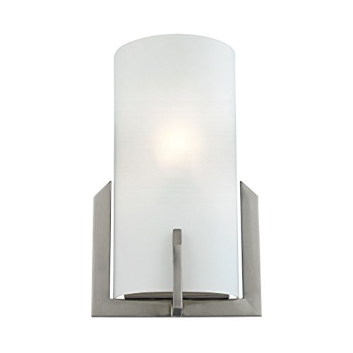 Cornerstone Lighting 5111WS/20 1 Light Wall Sconce, Brushed Nickel