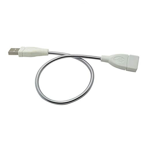 Gimax Male to Female usb Extended Cable metal Flexible Bendable DC power wire Data Sync Extension Connector for charger PC usb light - (Color: Diameter 5mm, Pins: 4pin Transfer Data)