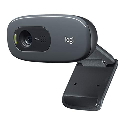 720P Webcam, C270 Web Camera with Built-in HD Microphone 1280 x 720p USB Web Cam, Widescreen Video Calling and Recording