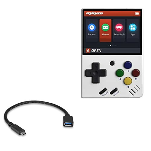 BoxWave Cable Compatible with Miyoo Mini (Cable by BoxWave) - USB Expansion Adapter, Add USB Connected Hardware to Your Phone for Miyoo Mini