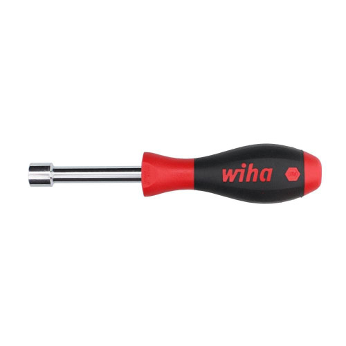 Wiha 34342 Nut Driver Hollow Shaft with SoftFinish Handle, Inch, 7/16"