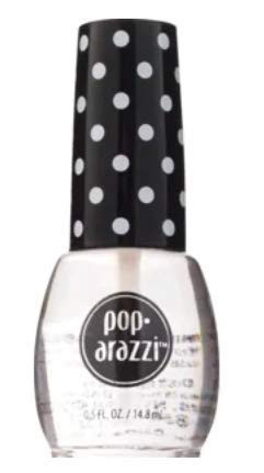 Pop-Arazzi Nail Polish, Top Coat, My Tips Are Sealed, 0.5 FL. OZ (2 pack)