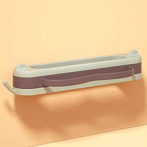 Shoe Rack Bathroom Door Simple Rack Bathroom Wall Mounted Slippers Rack Wall Mounted Punch-free Wall Hanging Folding Shoe Storage Rack Shoe Shelf Organizer: 1 Pack