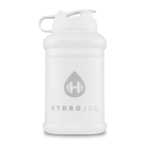 HydroJug Half Gallon Water Bottle 64oz - Leakproof, Carry Handle, Dishwasher Safe, BPA Free - All-Day Cold Hydration - For Fitness, Outdoors, Everyday Life