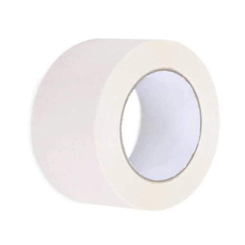 White Masking Tape 3 inch X 55 Yards, Wide General Purpose Beige White Painters Tape for Painting Labeling Crafts School Projects Home Office
