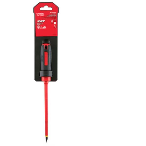 3/16" Cabinet - 6" 1000V Insulated Screwdriver