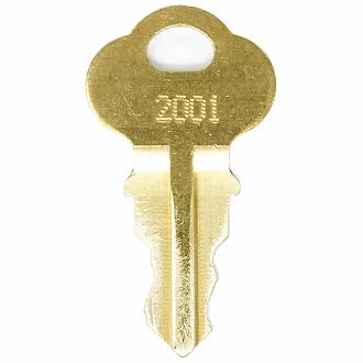 CompX Chicago 2135 Replacement Keys: 2 Keys