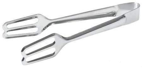 Multi-Purpose Stainless Steel Serving Tongs - Pack of 5