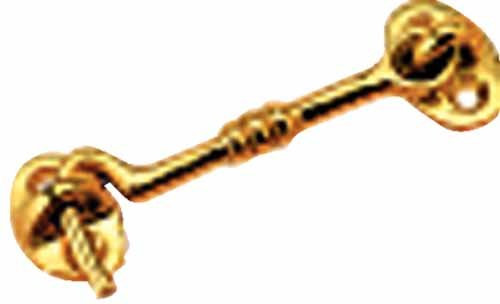 Brass Door Hook - 3 Inch - Seadog Line