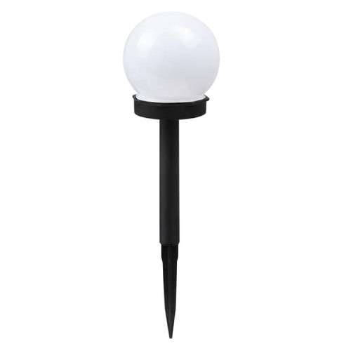 3Pcs Outdoor LED Solar Round Ball Light Garden Yard Patio Ground Lawn Solar Waterproof Party Garden Home Decors LED Solar Lights Decorative Solar Lights Solar Landscape Lights Solar Patio Lights