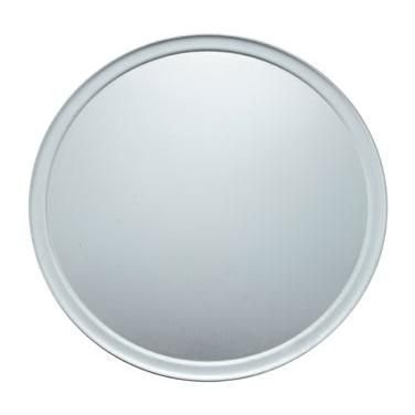 Winco APZT-17 17" Round Wide Rim Pizza Pan, Aluminum - Round Solid Pizza Pans-APZT-17