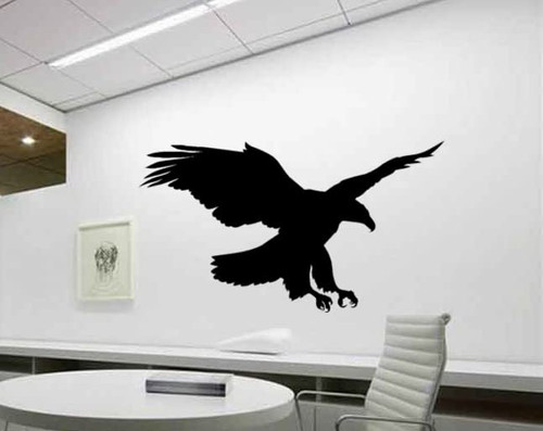 Bald Eagle Wall Decal Soaring Bird Sticker Office Wall Decor Patriotic Silhouette Bird Living Room Den Wall Decor College School Dorm Teen Bedroom (20 X 36 inches) Bald Eagle Wall Decal Soaring Bird Sticker Office Wall Decor Patriotic Silhouette Bird Living Room Den Wall Decor College School Dorm Teen Bedroom (20 X 36 inches)