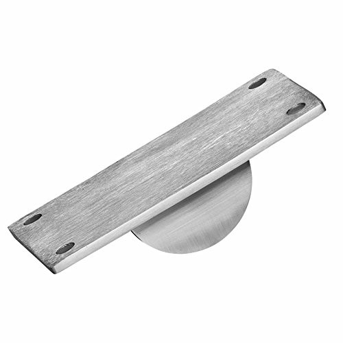 Square Stainless Steel Post Cap to Top Rail Connector Stair Bracket Component for Flat Wood or Metal Top Rail (Terminal Post)