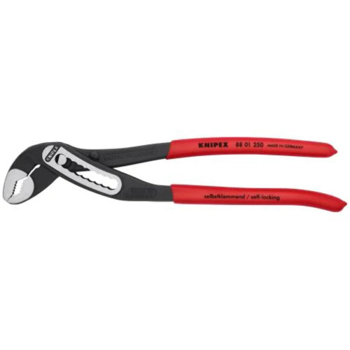 Knipex, 88 01 250, 10" Knipex Alligator Water Pump Pliers, Plastic Grip