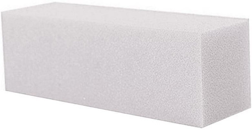 U-M 10 pcs Nail Buffer Sanding Block File Manicure Nail Salon Art Shiner Polisher Buffing Sanding Nail Files Block Pedicure Manicure Care DIY Tools (White) Durable & Useful