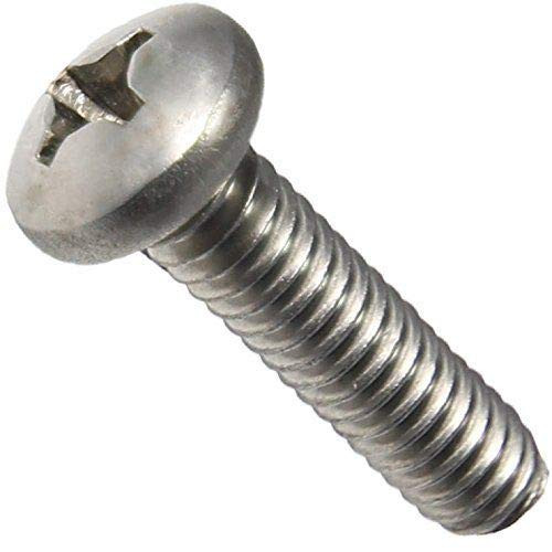 8-32 x 1/8 Pan Head Machine Screws Phillips Drive Stainless Steel Qty 100 8-32 x 1/8 Pan Head Machine Screws Phillips Drive Stainless Steel Qty 100