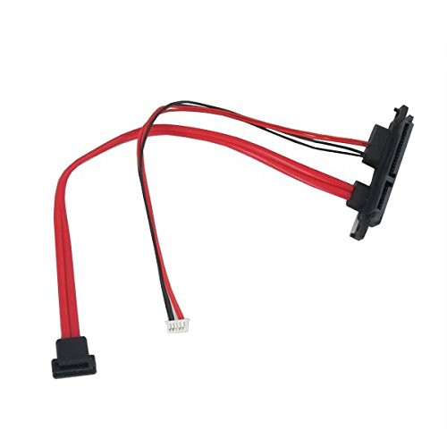 Intel NUC SSD Internal 22 Pin SATA Replacement Cable Harness - Compatible with 5th, 6th and 7th Gen NUCs - Includes SATA 7+15 Pin 90 Degree to SATA 7 Pin Cable and 5 Pin 1.25mm Pitch Power Cable