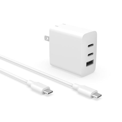67W USB-C Fast Charger for MacBook Air 13" M2 A2681, MacBook Air 15" M2 A2941?MacBook Pro 14" M1 Max/Pro A2442/ M2 Pro A2779 with 7.5ft USB C to C Charger Cable 3-Port