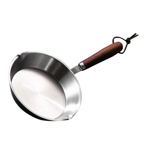 Yardwe Frying Pan Portable Griddle Egg Frying Pan Stainless Steel Skillet Egg Skillet Tortilla Pan Cooking Pan Stainless Steel Small Pan Egg Pans Nonstick Small Cooking Pot Handle Yardwe Frying Pan Portable Griddle Egg Frying Pan Stainless Steel Skillet Egg Skillet Tortilla Pan Cooking Pan Stainless Steel Small Pan Egg Pans Nonstick Small Cooking Pot Handle
