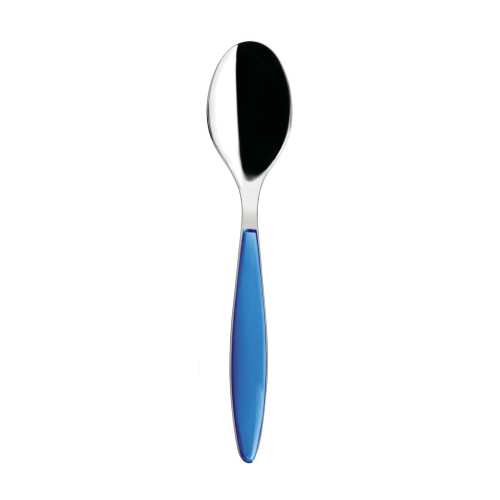 Guzzini Feeling 23000176 Table Spoon, Mediterror Blue, Total Length: 8.1 inches (20.5 cm)