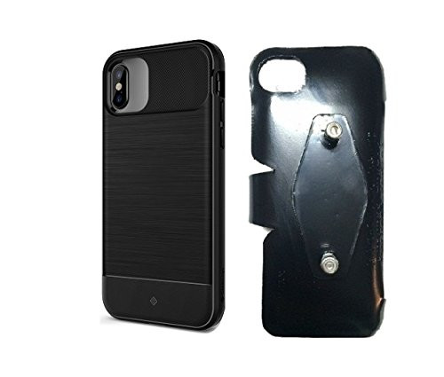 SlipGrip RAM-HOL Holder for Apple iPhone X Using Caseology Valut Case