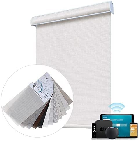 SmartWings Light Filtering Fabric Sample, Used for Motorized Roller Shade, Multi-Color
