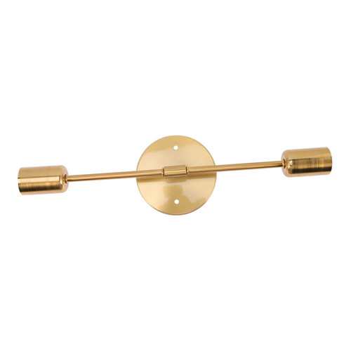 Holibanna Bathroom Wall Light Gold Light Fixture Vanity Light Fixture Rustic Light fixtures Wire cage Wall Vanity Lights for Bathroom Wall lamp Double Wall Light Metal Wall Mount lamp Simple