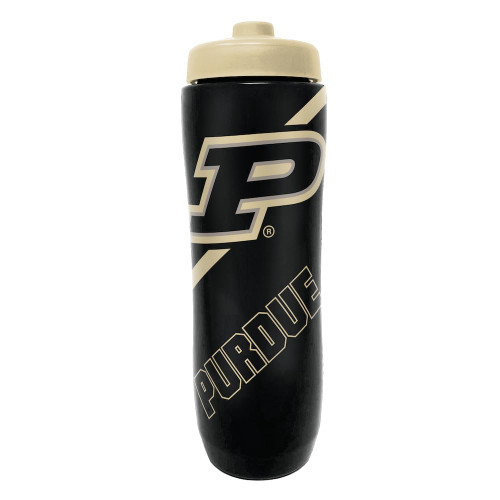 Party Animal NCAA Purdue Boilermakers Squeezy Water Bottle