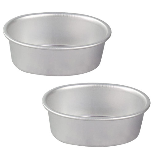 Hemoton Bread Pan Round Cake Tins 2pcs Oval Cheesecake Pans Oval Cake Baking Pans Pudding Baking Nonstick Baking Cake Molds for Home Bakery Cake Bread Pizza Pie Baking Tools Bread Pan Muffin Pan