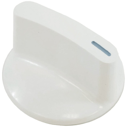 Upgraded WH01X10313 Knob and Clip Assembly - Compatible Hotpoint GE Washer Dryer - Replaces AP3995201 AH1482289 EA1482289 PS1482289 - Accepts D-Shaped Shaft - Diameter is About 2 Inches