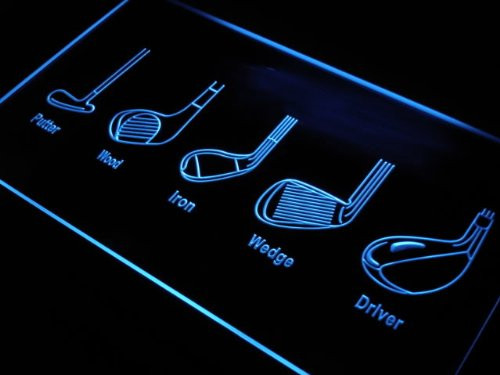 Golf Steel Stiff Club CAF?Shop LED Sign Neon Light Sign Display s201-b(c)