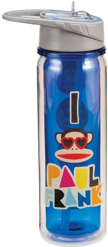 Vandor 46010 Paul Frank 18 oz Tritan Water Bottle, Multicolor
