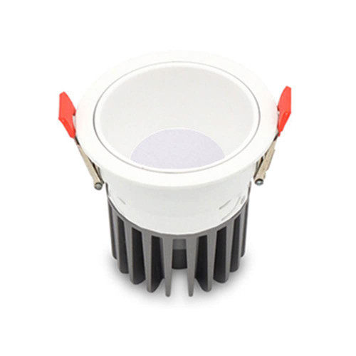 LBSWYH 5W, 7W, 10W, 12W, 15W, 18W Led Downlight Retrofits,White Aluminum LED Ceiling Embedded Light,Industrial and Commercial Use LED Baffle Trim Recessed Lighting,