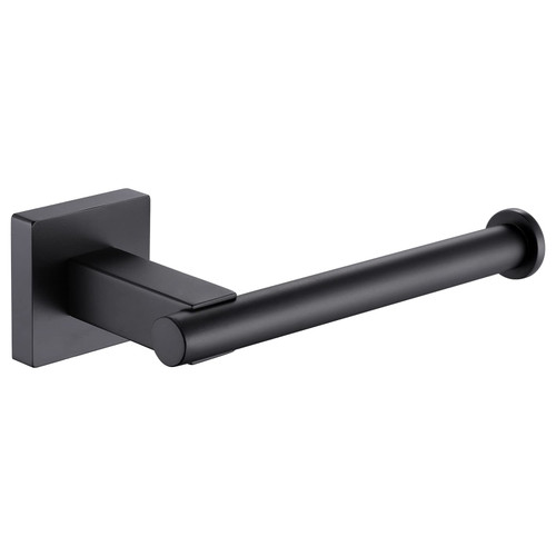 Toilet Paper Holder, Suyar SUS304 Stainless Steel Bathroom Tissue Holder, Toilet Tissue Roll Holder for Wall, Matte Black