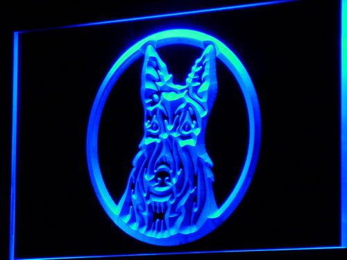 ADV PRO i688-b Scottish Terrier Aberdeen Scottie Dog Light Sign