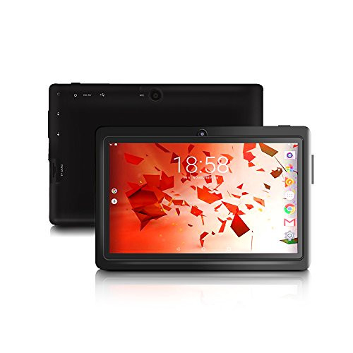 TOPELOTEK 7 Inch Tablet PC Google Android 6.0 Tablet 1GB RAM 8GB Storage 800x1280 IPS Touchscreen with Dual Camera Quad Core Bluetooth 4.0