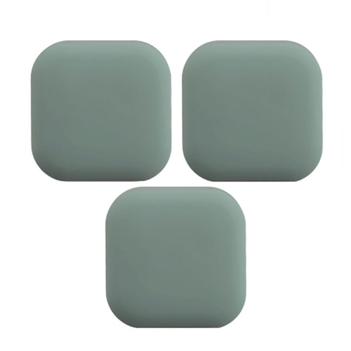 Door Stoppers Wall Protector Square, Soft Wall Door Stop | Self Adhesive Shower Door Bumpers | Stick on Headboard Stoppers Rubber Bumpers(Size:3pcs)