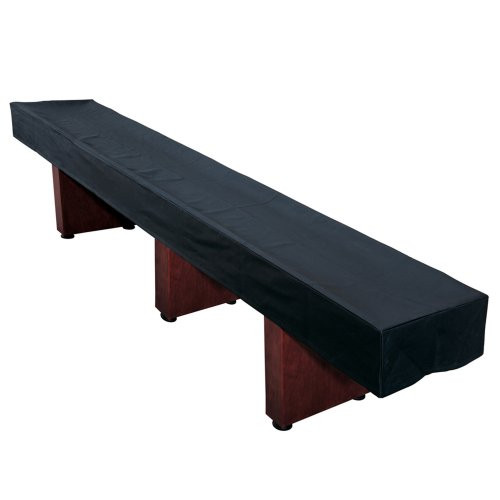 Hathaway Shuffleboard Table Cover, Black, 12-Feet