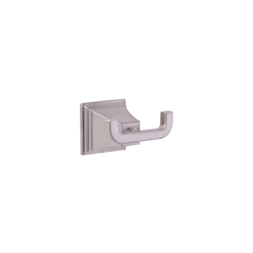 Design House 560433 Torino Double Robe Towel Hook, Satin Nickel, 1 Count (Pack of 1)