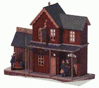 Hallmark Keepsake Ornament Halls Station 25th Anniversary Edition Compliments The Nostalgic Houses and Shops Series 1998