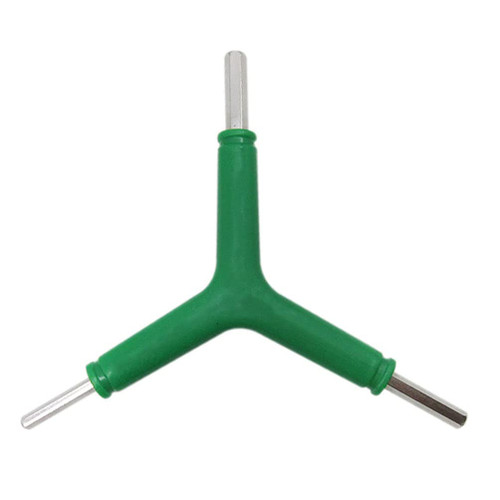 Teensery 2 Pcs Three Way Allen Wrench Y Shaped Hex Wrench Bike Cycling Repair Tool (4mm, 5mm, 6mm)