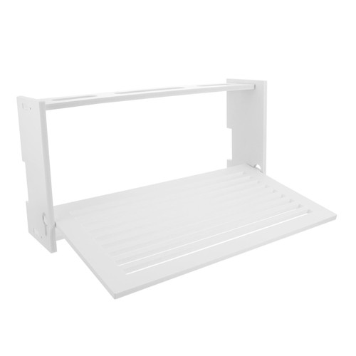 IWOWHERO 1pc Box Storage Box mount for tv wall mount tv bracket cable router wifi wall rack internet router wall holder router wall mount shelf Punch-free Router Rack Home Organizer WPC