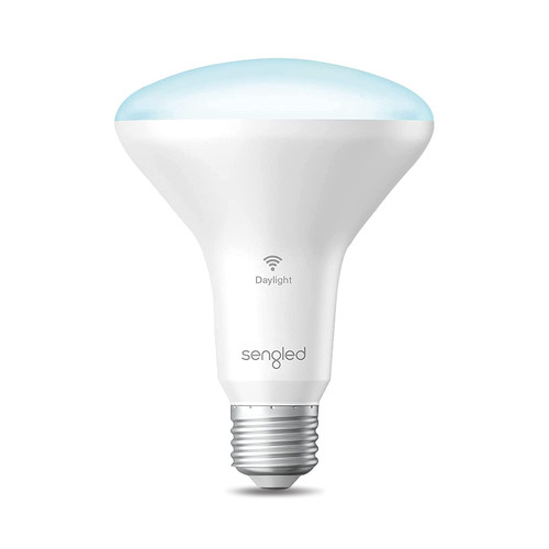 Sengled Smart Bulbs, WiFi Smart Flood Lights, Updated FFS BR30 Smart LED Bulb, Smart Bulbs That Works with Alexa and Google,5000K Daylight, 60W Equivalent, 2.4Ghz WiFi Only, No Hub Required, 1 Pack