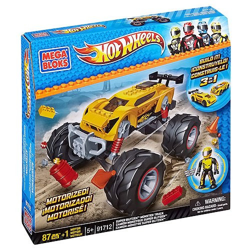 Mega Bloks Hot Wheels Super Blitzen Monster Truck