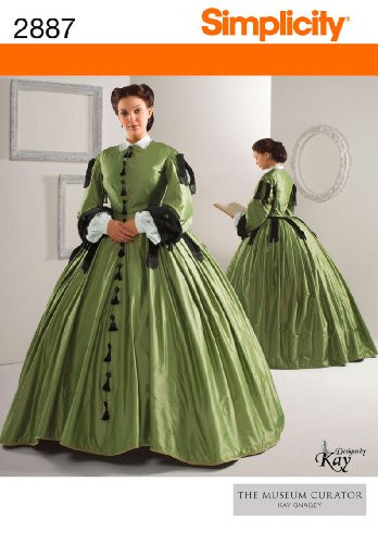 Simplicity Sewing Pattern 2887 Misses Costumes, U5 (16-18-20-22-24)