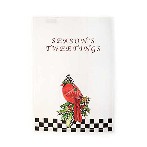 MACKENZIE-CHILDS Season's Tweetings Dish Towel